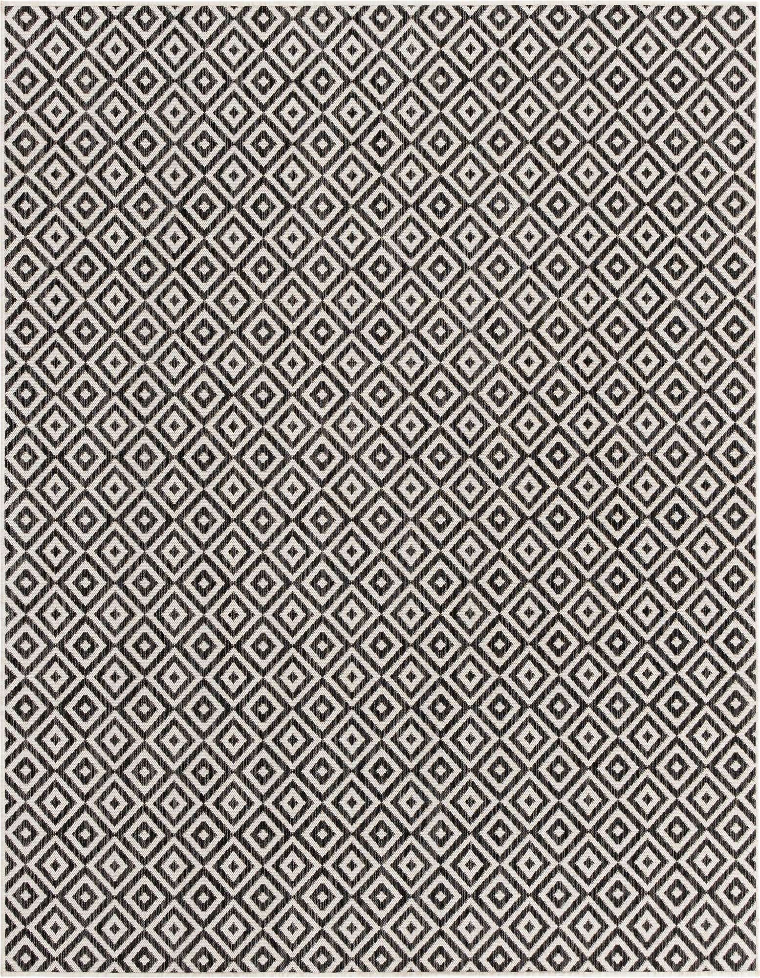 7' 10 x 7' 10 Easy-Clean Jill Zarin Costa Rica Indoor / Outdoor Square Rug