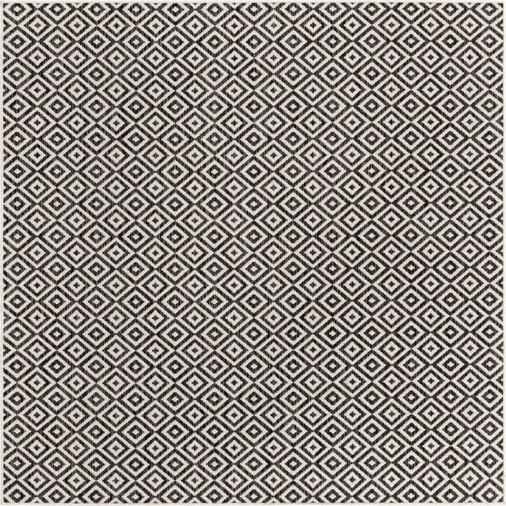 Detail image of 7' 10 x 7' 10 Easy-Clean Jill Zarin Costa Rica Indoor / Outdoor Square Rug