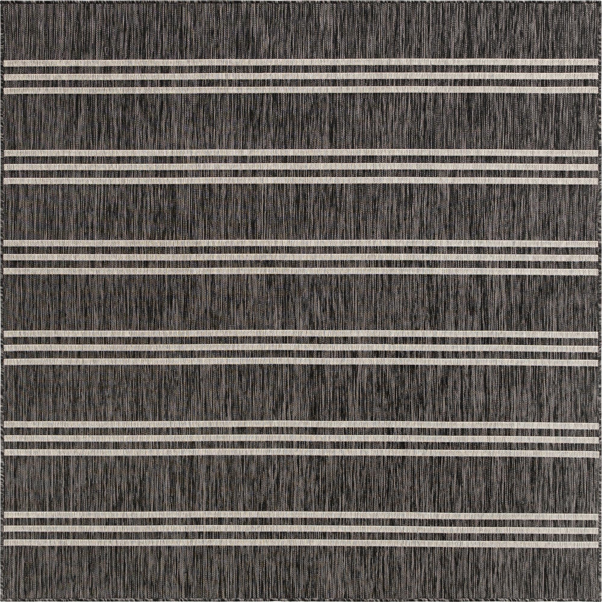 7' 10 x 7' 10 Easy-Clean Jill Zarin Anguilla Indoor / Outdoor Square Rug