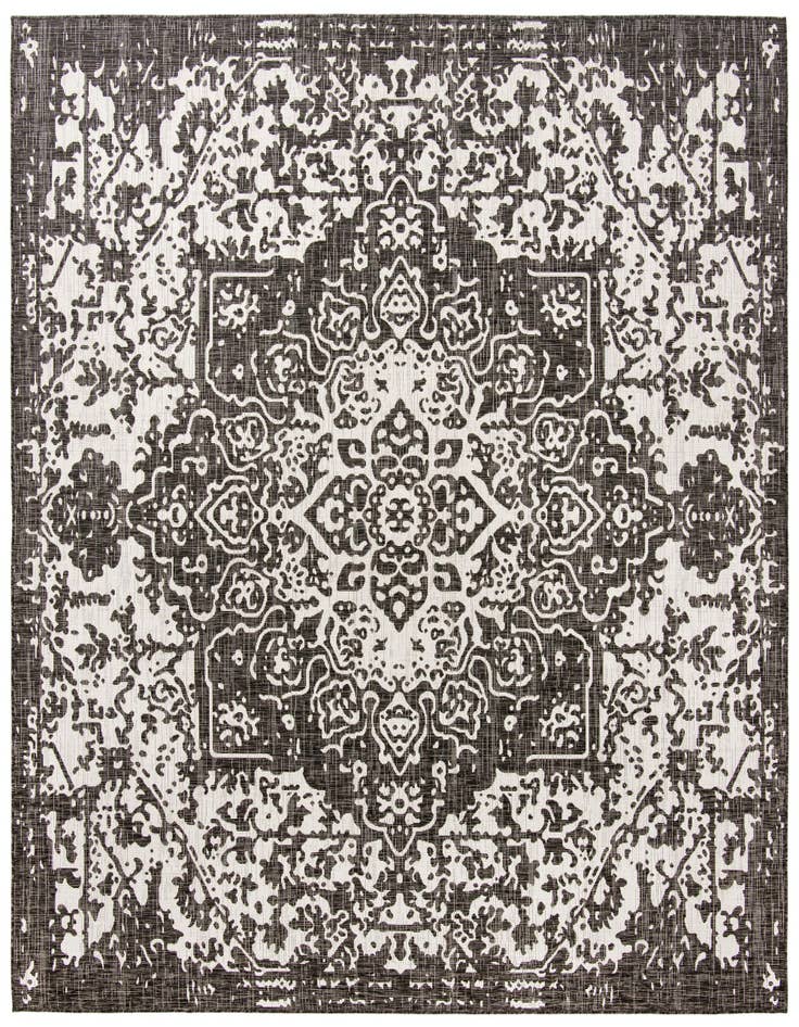 Detail image of 10' 8 x 10' 8 Easy-Clean Jill Zarin Dubai Indoor / Outdoor Square Rug