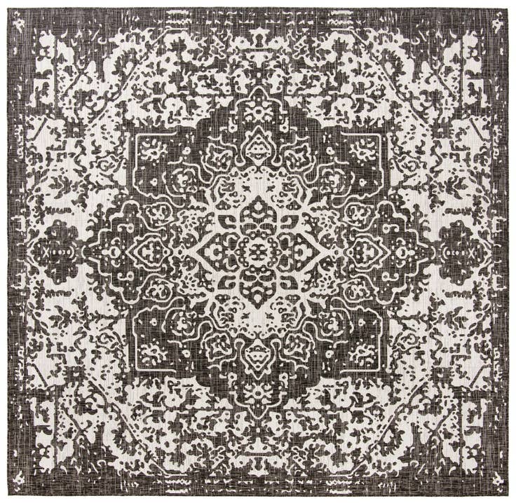 Detail image of 10' 8 x 10' 8 Easy-Clean Jill Zarin Dubai Indoor / Outdoor Square Rug
