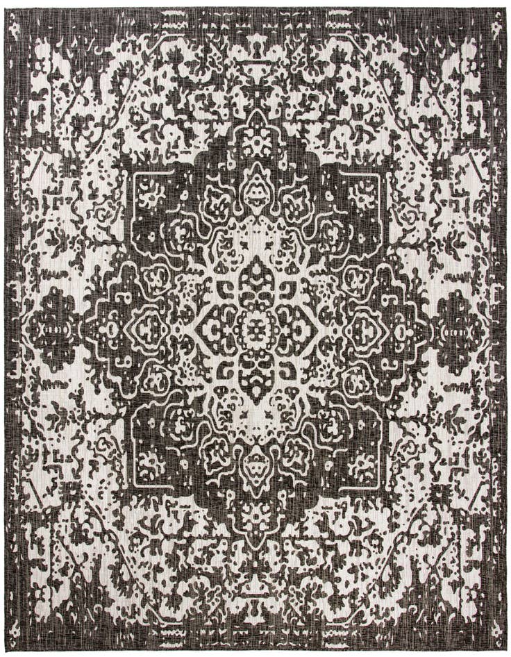 Detail image of 13' x 13' Easy-Clean Jill Zarin Dubai Indoor / Outdoor Square Rug