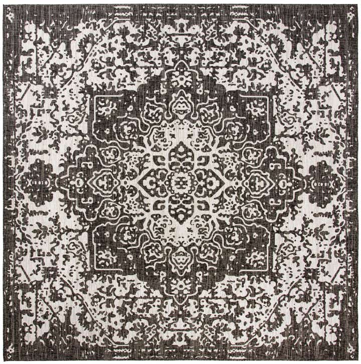 13' x 13' Easy-Clean Jill Zarin Dubai Indoor / Outdoor Square Rug