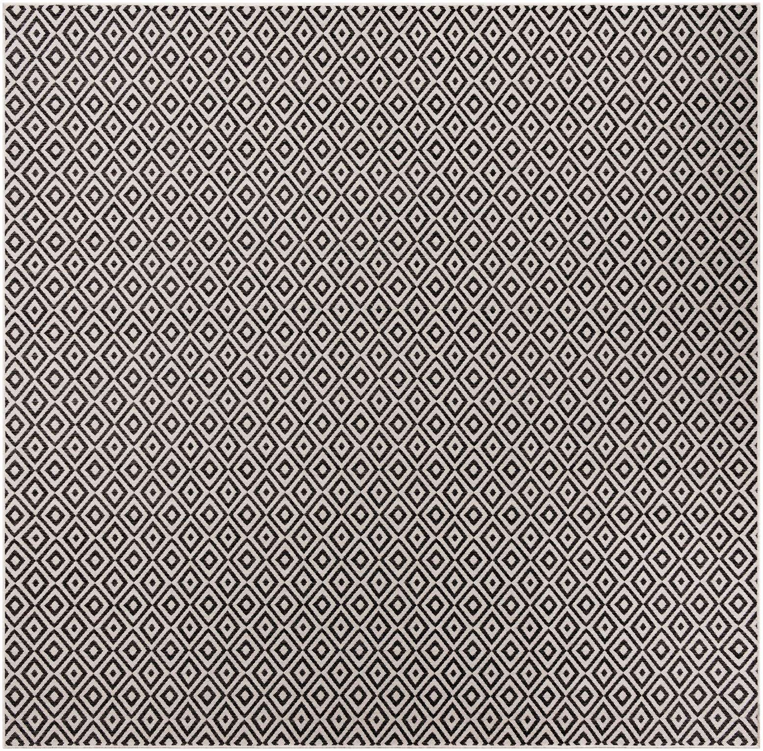 10' x 10' Easy-Clean Jill Zarin Costa Rica Indoor / Outdoor Square Rug