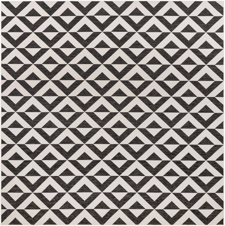 Detail image of 13' x 13' Easy-Clean Jill Zarin Indoor / Outdoor Square Rug