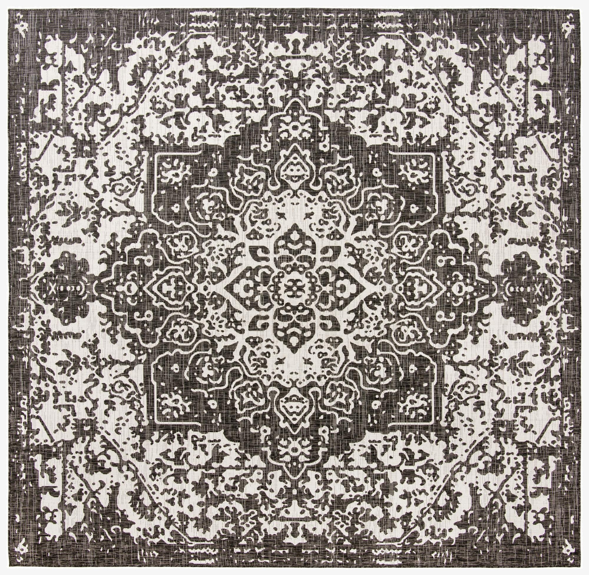 10' 8 x 10' 8  Washable Jill Zarin Dubai Indoor / Outdoor Square Rug