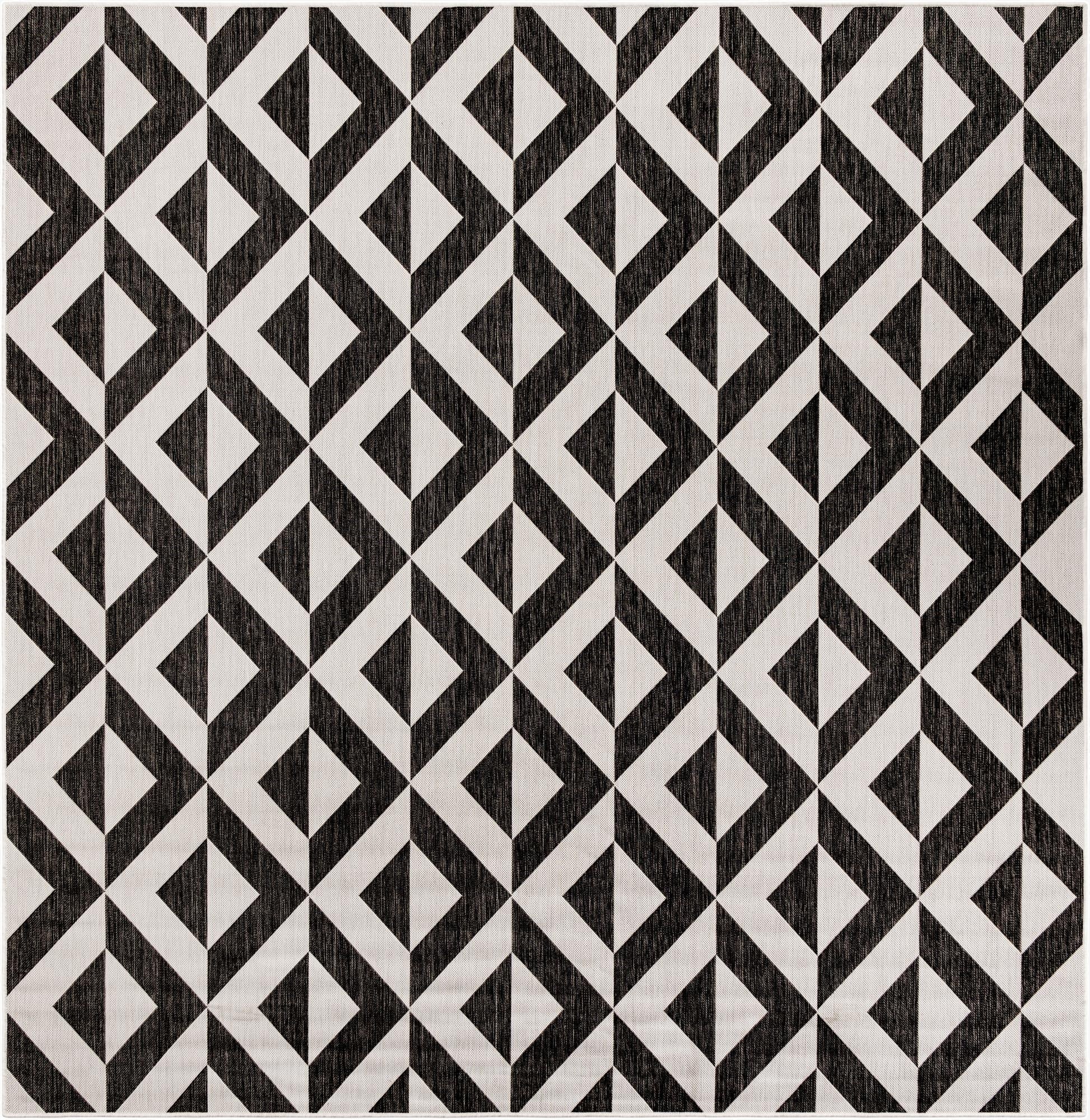 10' x 10'  Washable Jill Zarin Napa Indoor / Outdoor Square Rug