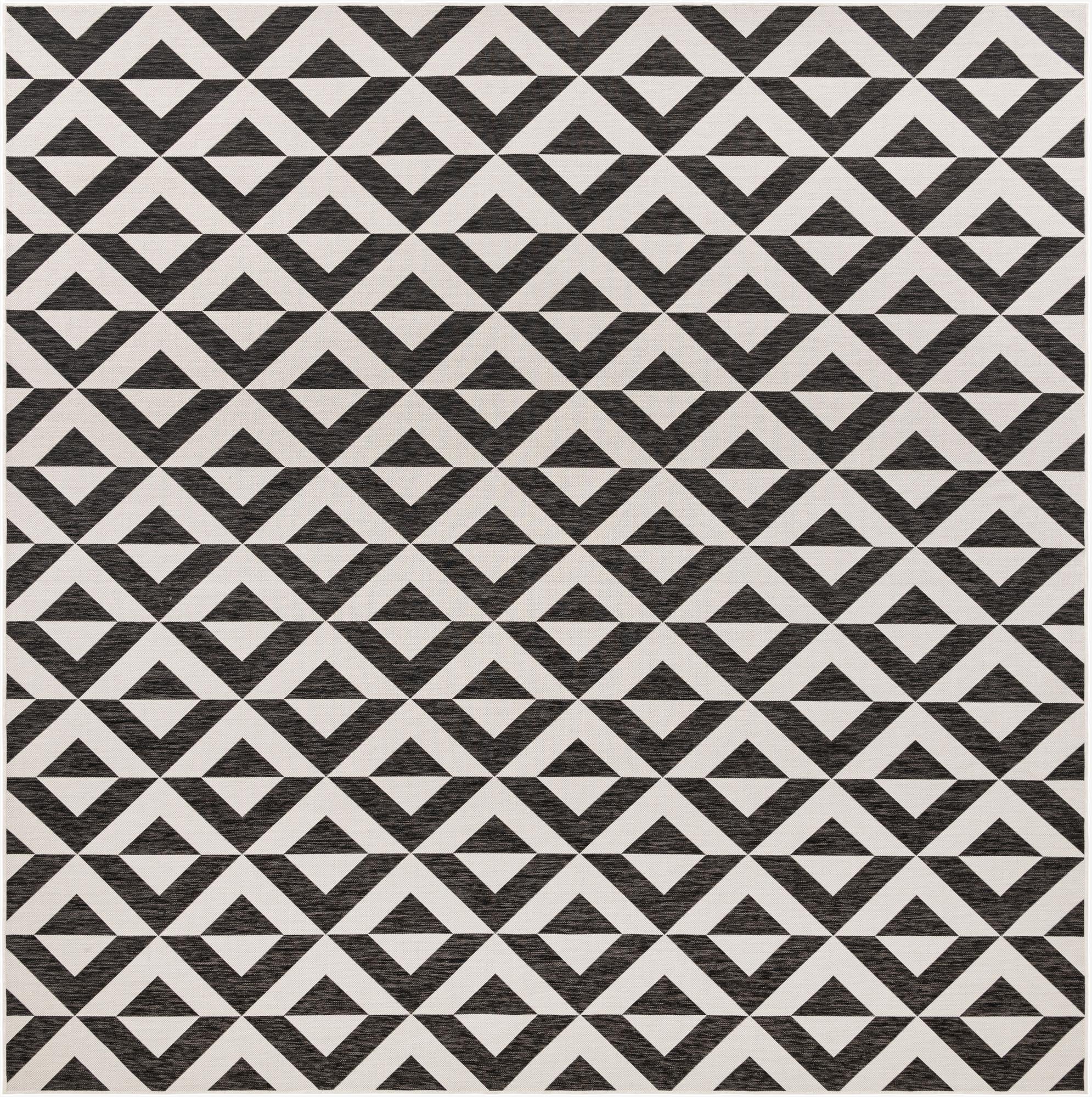 400cm x 400cm  Washable Jill Zarin Indoor / Outdoor Square Rug