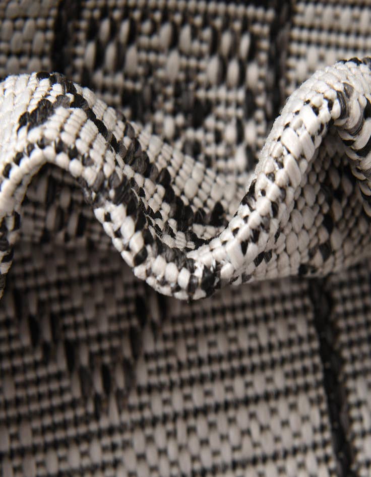 Detail image of 6' x 6' Easy-Clean Aztec Indoor / Outdoor Square Rug