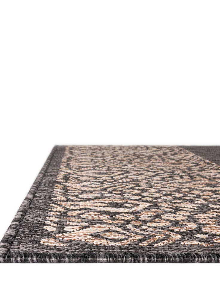 Detail image of 13' x 13' Easy-Clean Border Indoor / Outdoor Square Rug