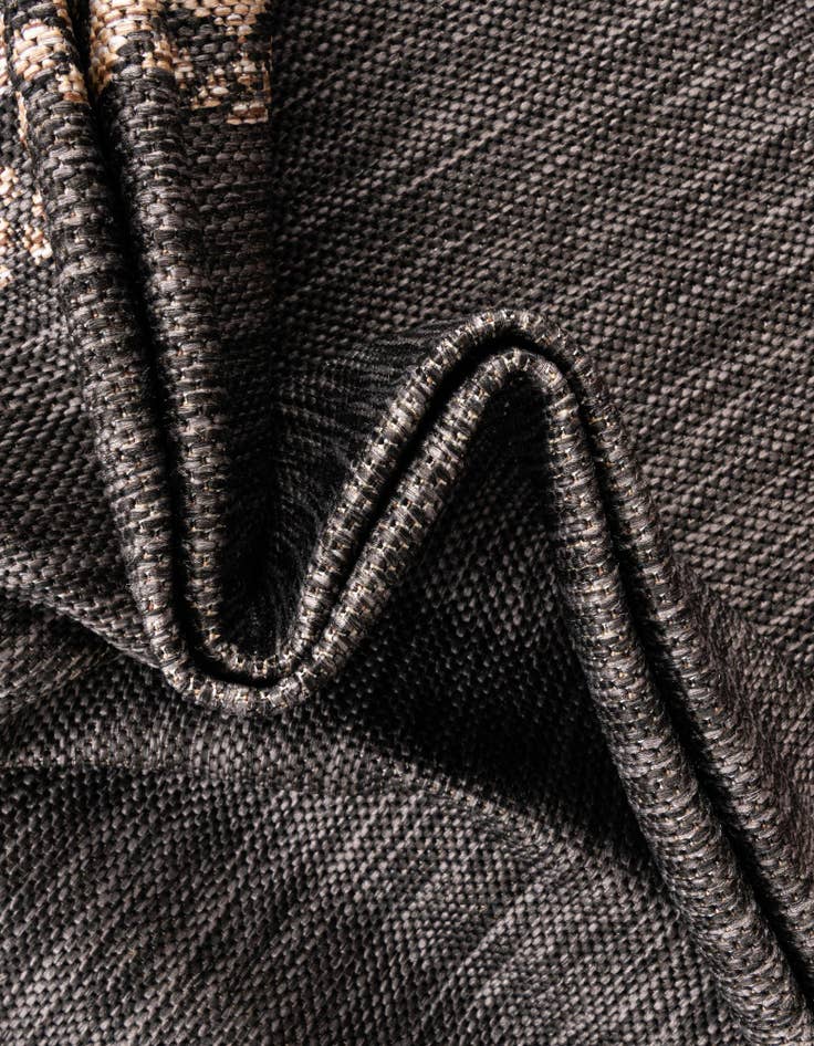 Detail image of 13' x 13' Easy-Clean Border Indoor / Outdoor Square Rug