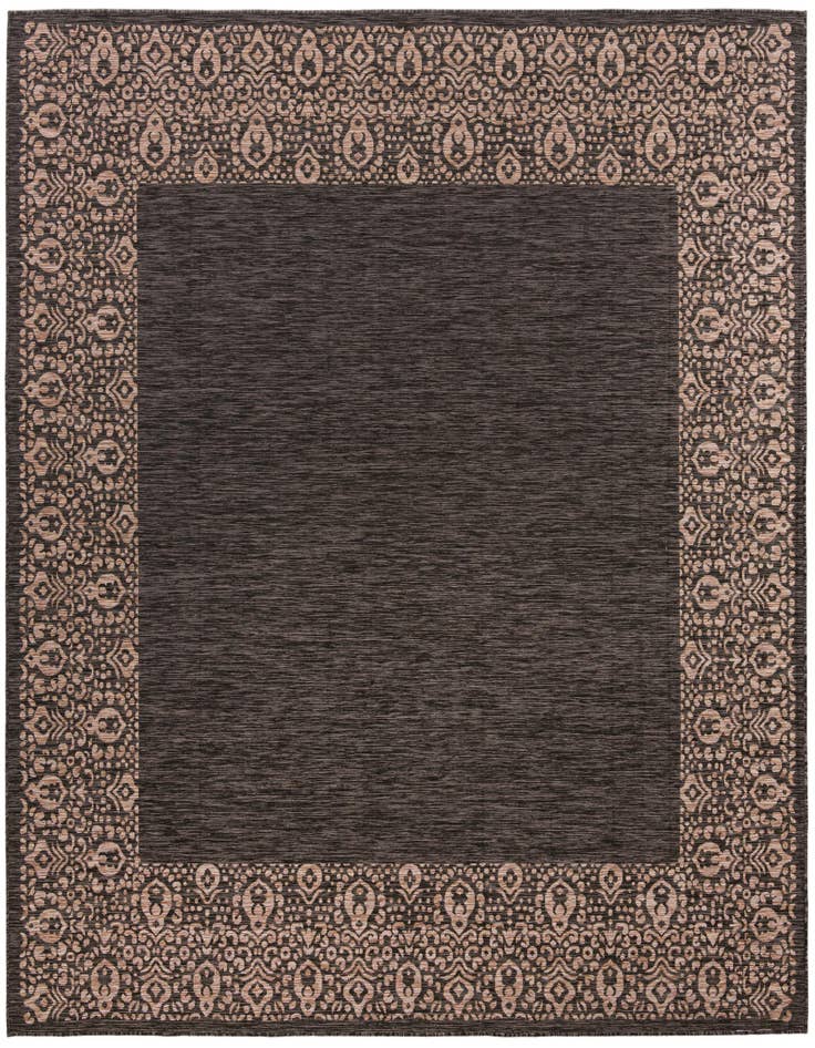 Detail image of 10' 8 x 10' 8 Easy-Clean Border Indoor / Outdoor Square Rug