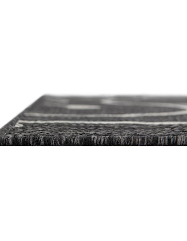 Detail image of 13' x 13' Easy-Clean Botanical Indoor / Outdoor Square Rug