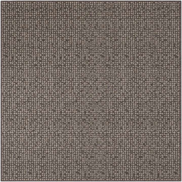 7' 10 x 7' 10 Easy-Clean Checkered Indoor / Outdoor Square Rug