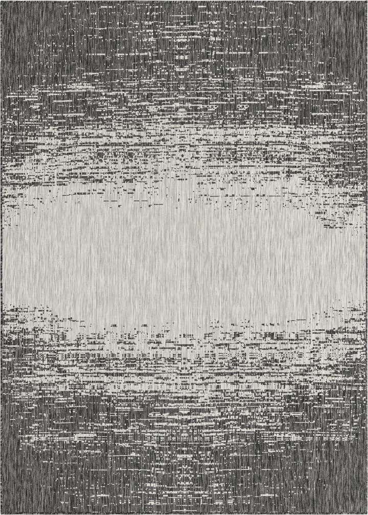 7' 10 x 7' 10 Easy-Clean Modern Indoor / Outdoor Square Rug