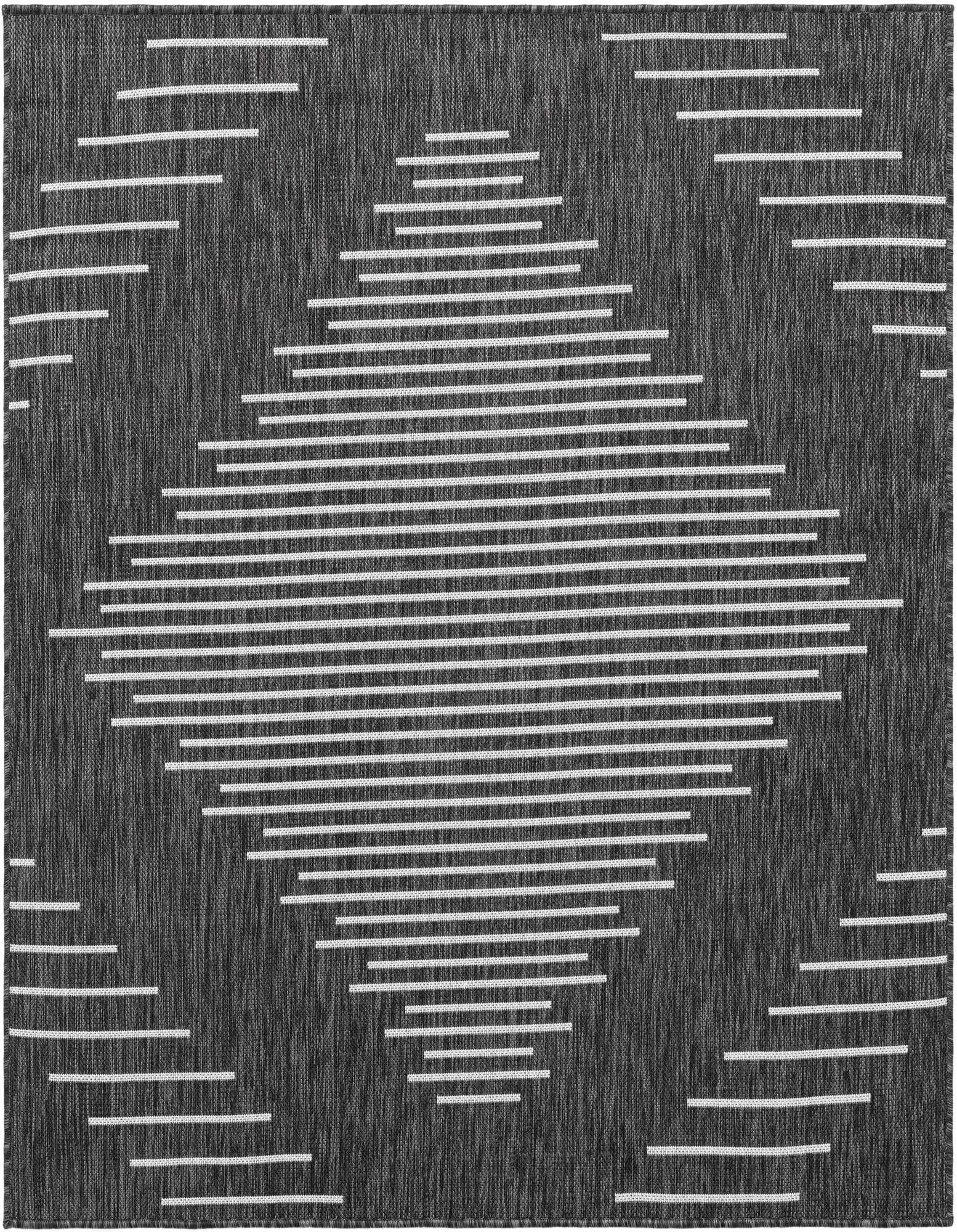 5' 3 x 5' 3 Easy-Clean Modern Indoor / Outdoor Square Rug