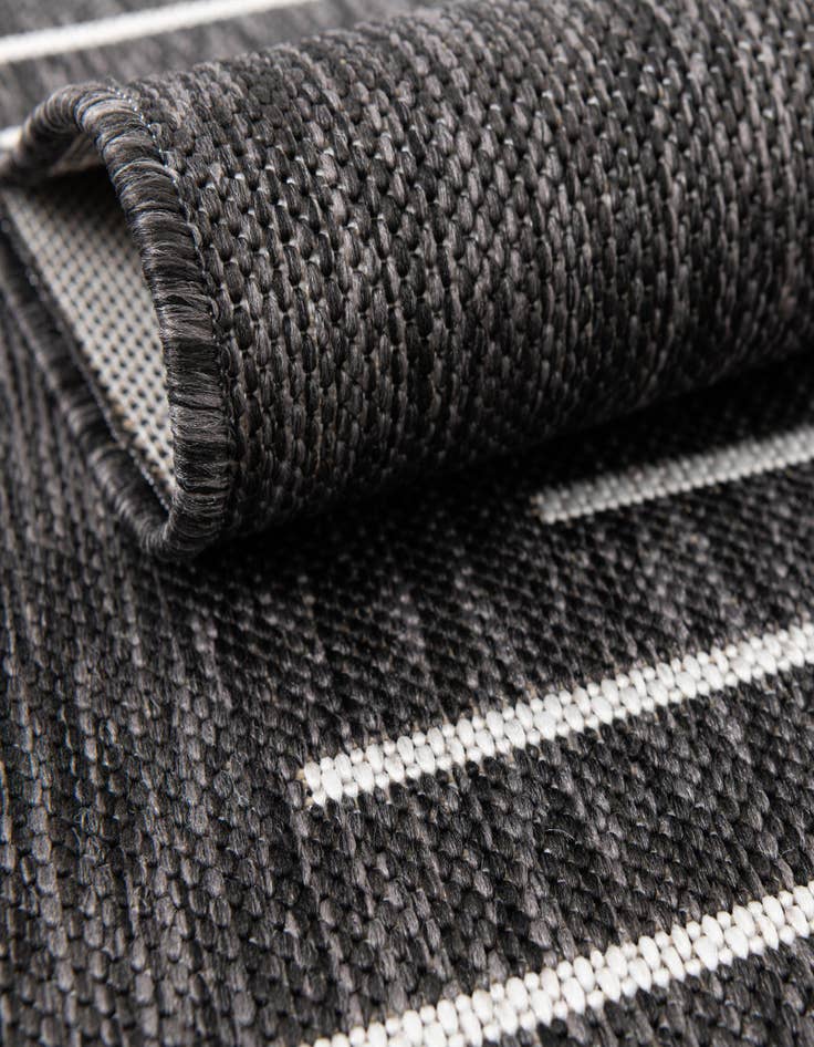 Detail image of 10' x 10' Easy-Clean Modern Indoor / Outdoor Square Rug