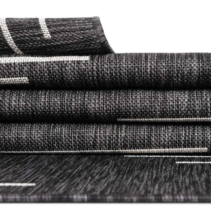 10' x 10' Easy-Clean Modern Indoor / Outdoor Square Rug