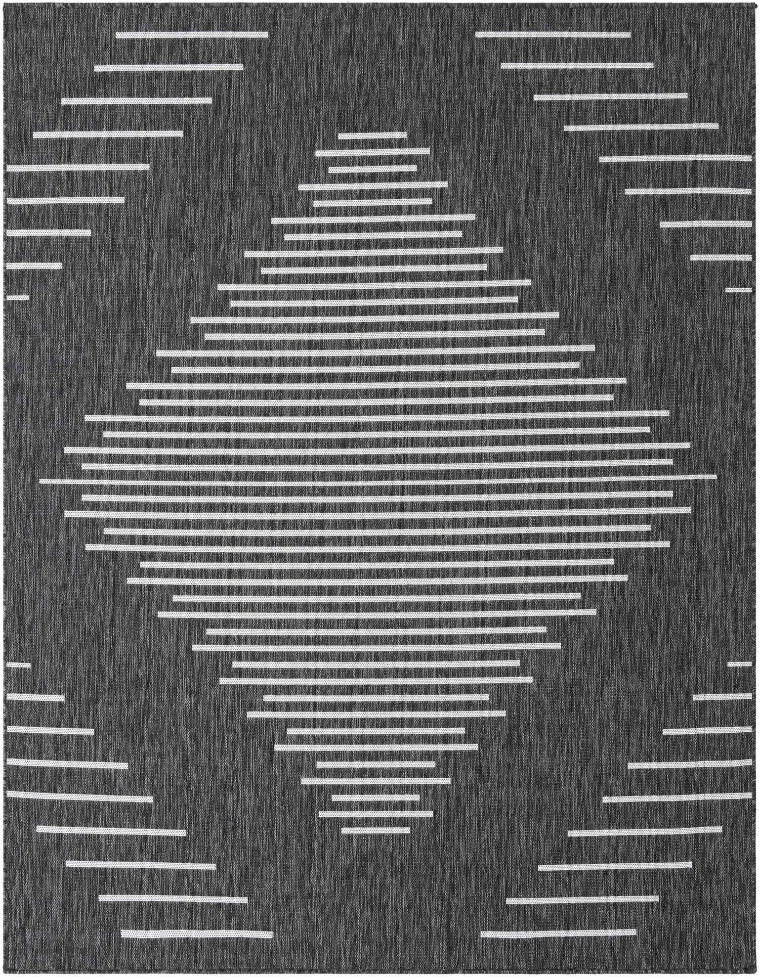 7' x 7' Easy-Clean Modern Indoor / Outdoor Square Rug