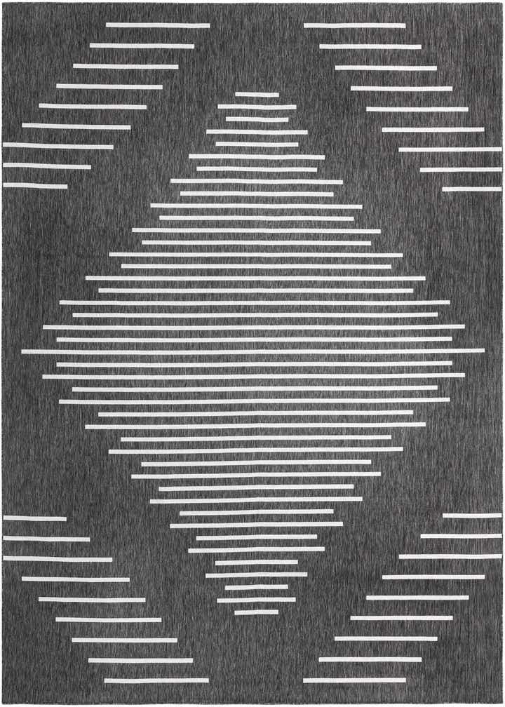 13' x 13' Easy-Clean Modern Indoor / Outdoor Square Rug
