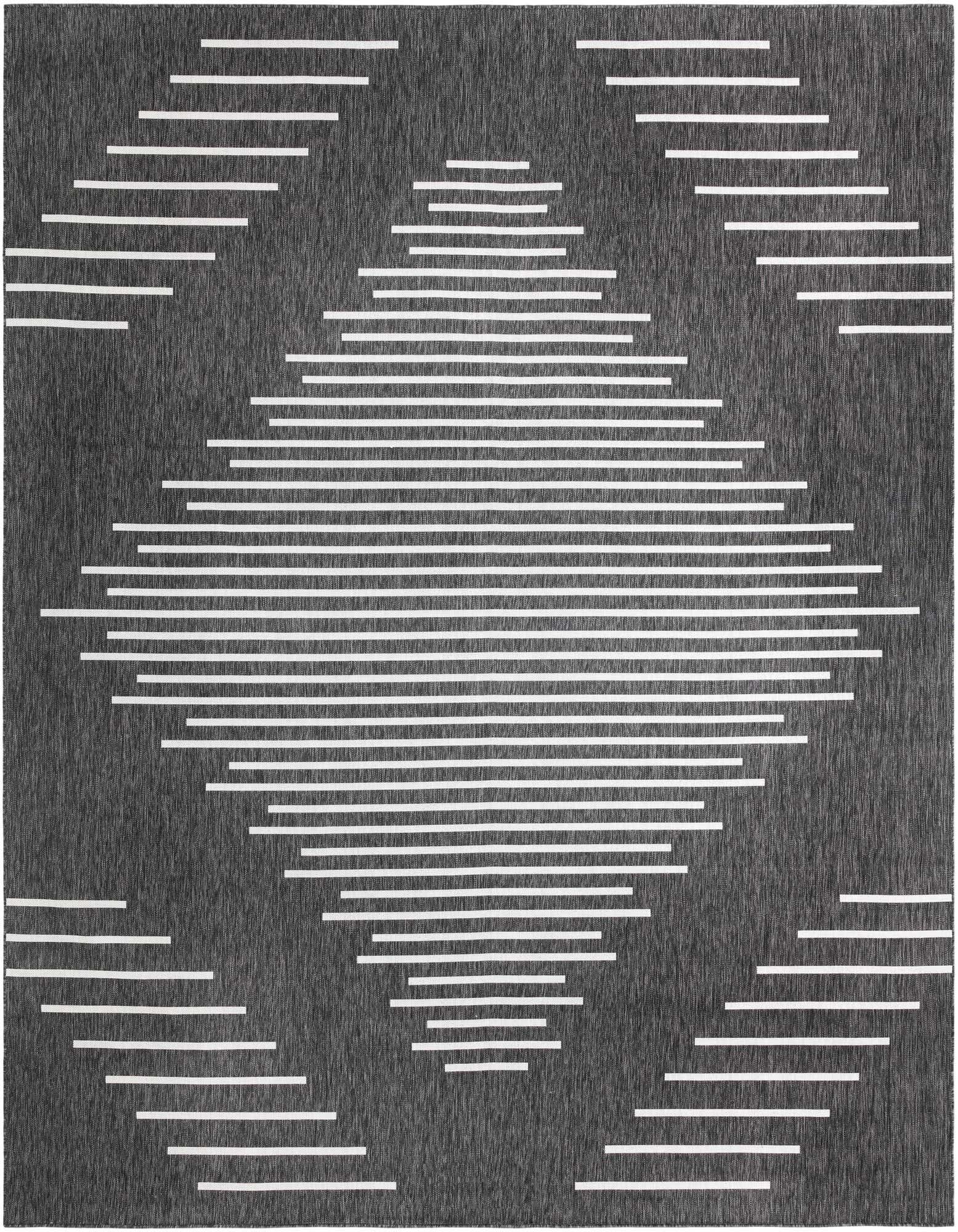13' x 13' Easy-Clean Modern Indoor / Outdoor Square Rug