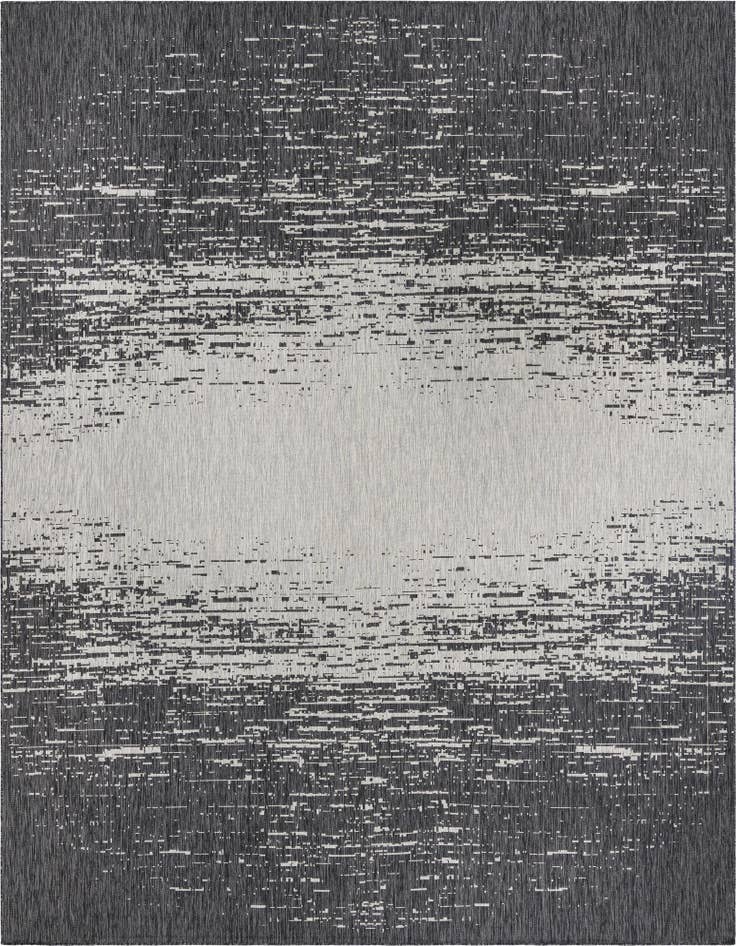 Detail image of 13' x 13' Easy-Clean Modern Indoor / Outdoor Square Rug