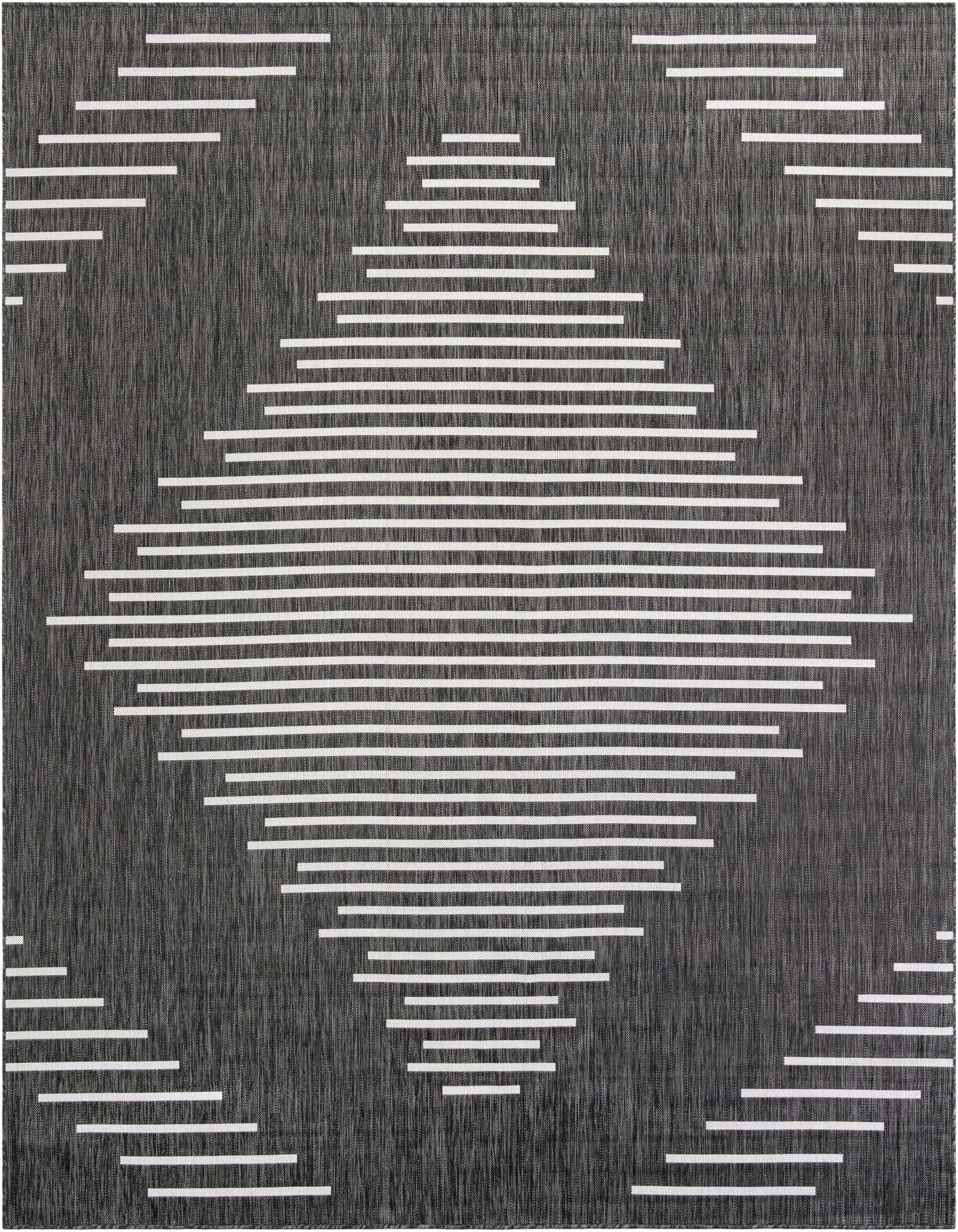 10' x 10' Easy-Clean Modern Indoor / Outdoor Square Rug