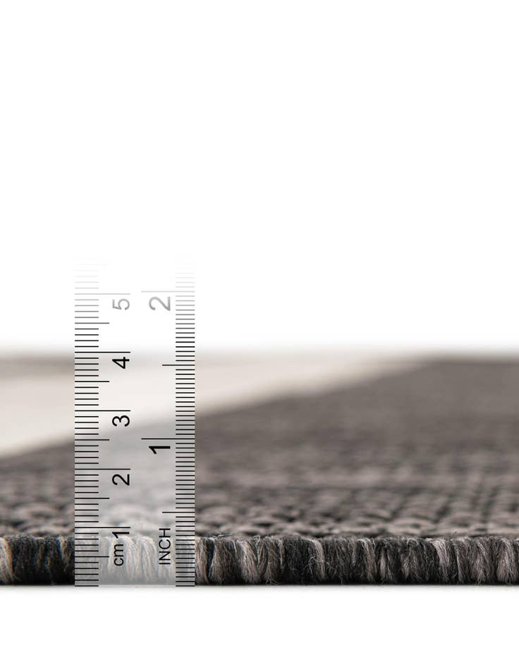 Detail image of 10' x 10' Easy-Clean Ribbon Indoor / Outdoor Square Rug