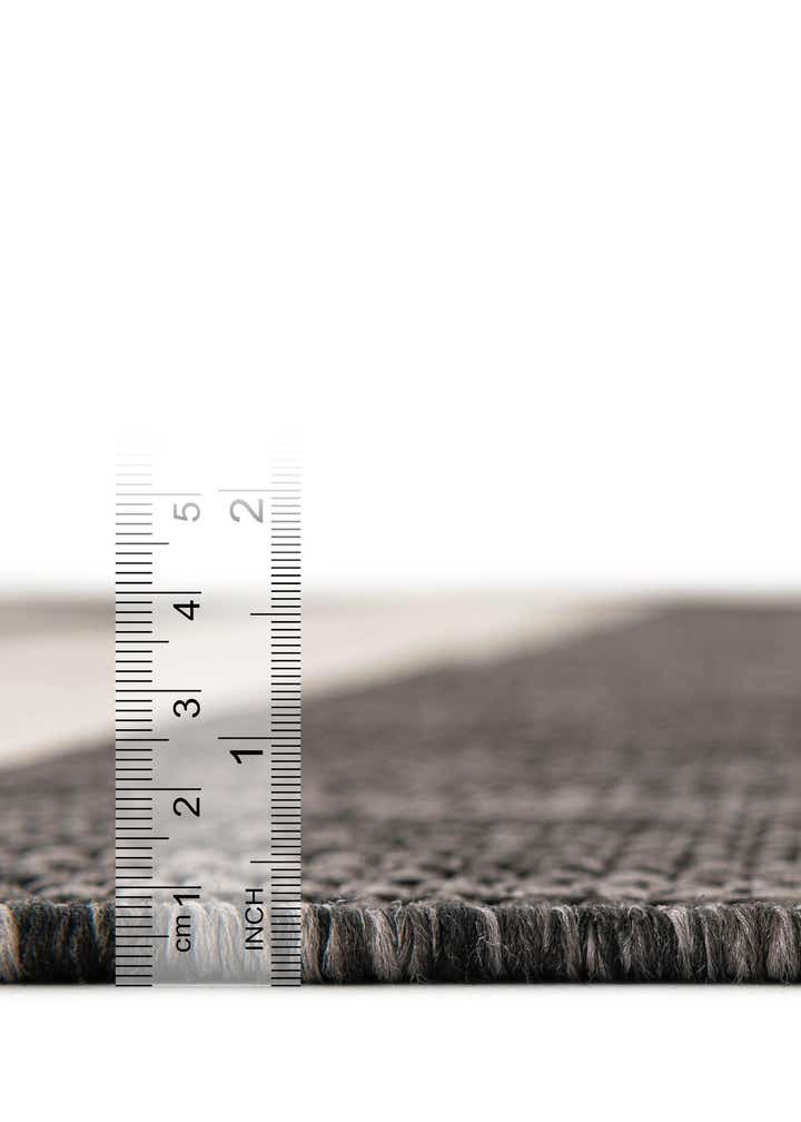 10' x 10' Easy-Clean Striped Indoor / Outdoor Square Rug