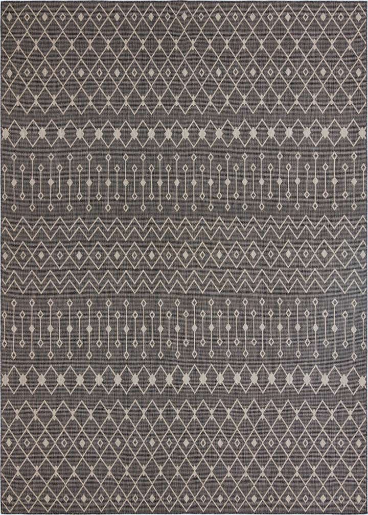13' x 13' Easy-Clean Trellis Indoor / Outdoor Square Rug