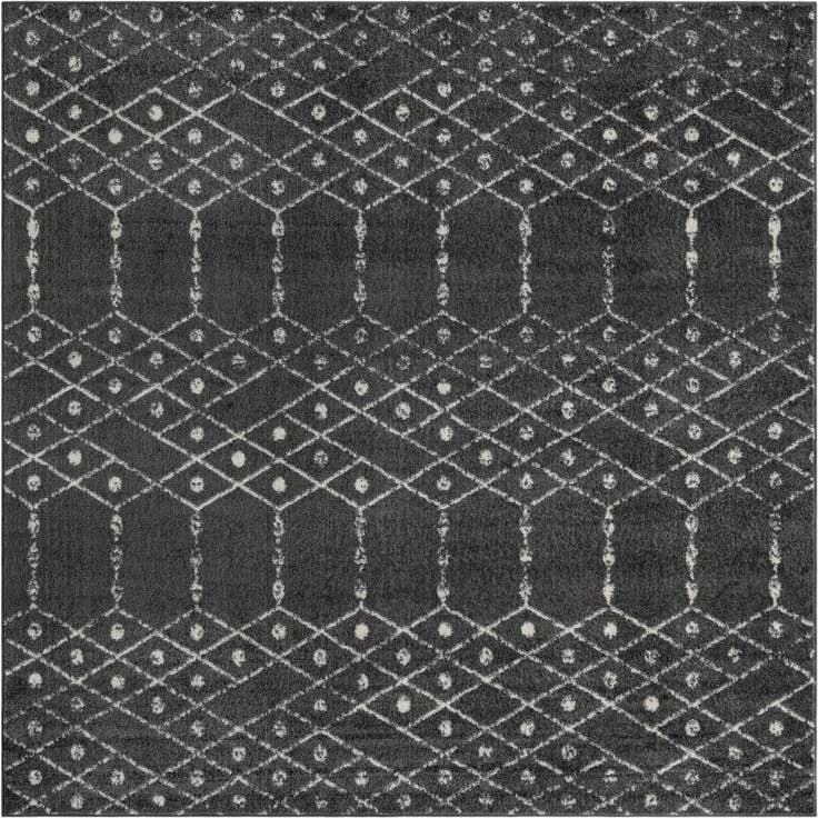 Detail image of 7' 10 x 7' 10 Paxon Trellis Square Rug