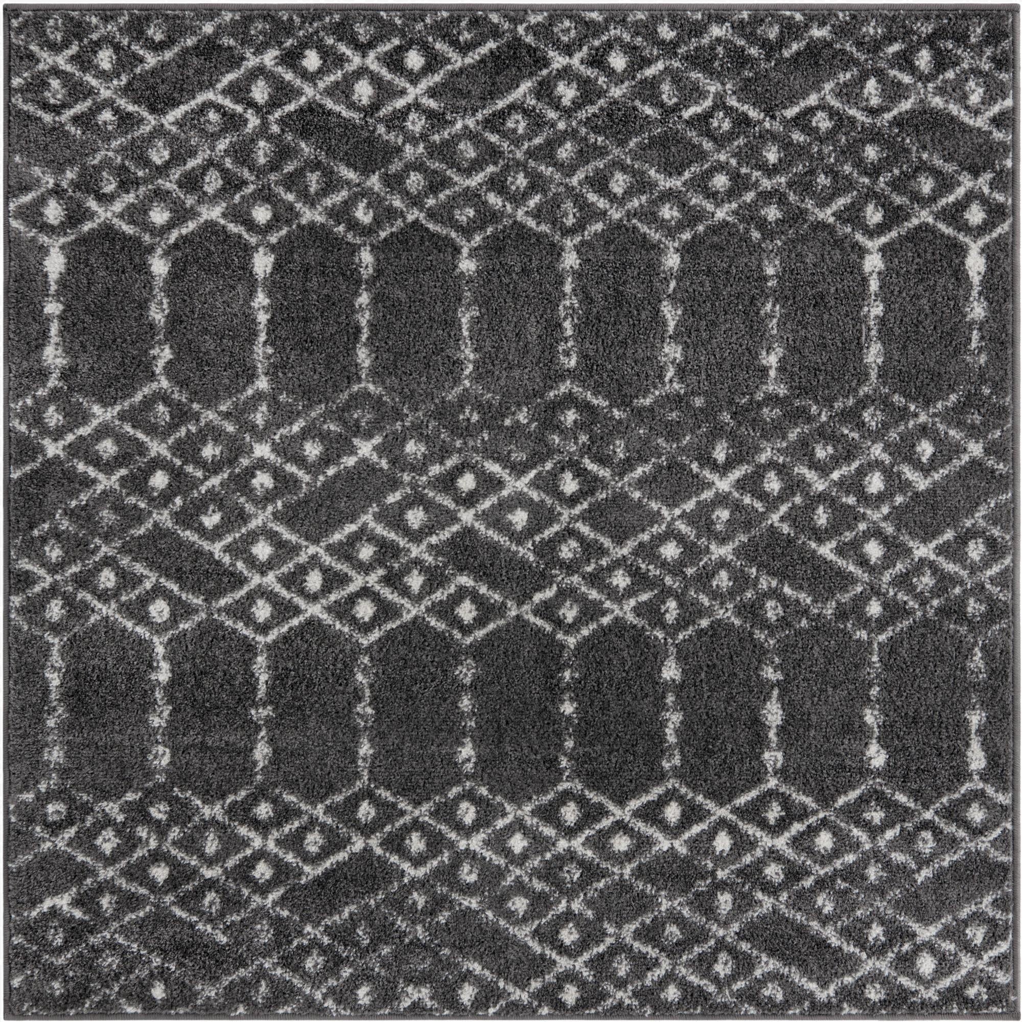Primary image 4' x 4' Paxon Trellis Square Rug