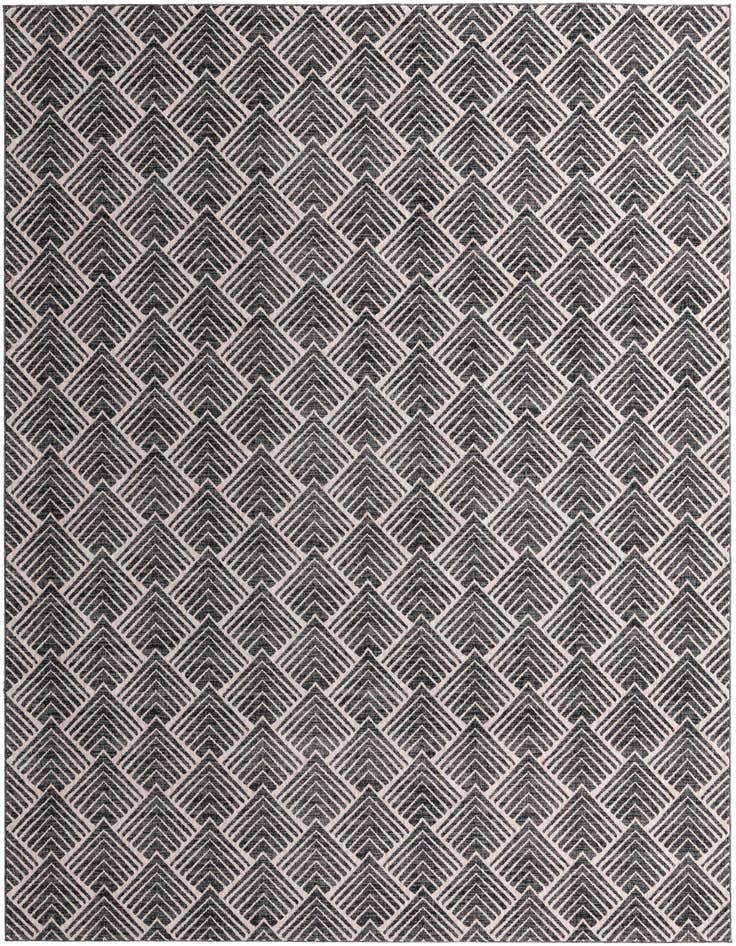 Detail image of 10' x 13' Eco Trellis Rug