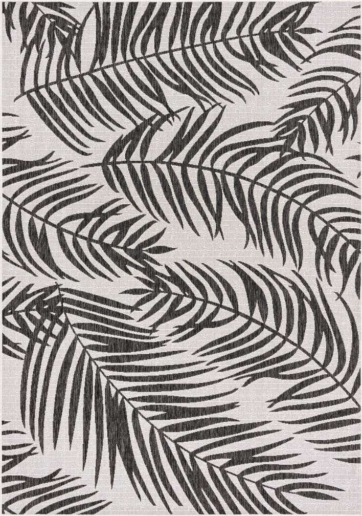 7' x 10' Easy-Clean Botanical Indoor / Outdoor Rug