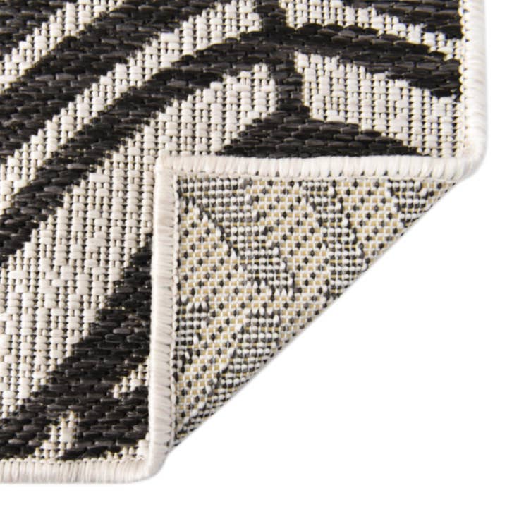 Detail image of 7' 10 x 11' Easy-Clean Botanical Indoor / Outdoor Rug