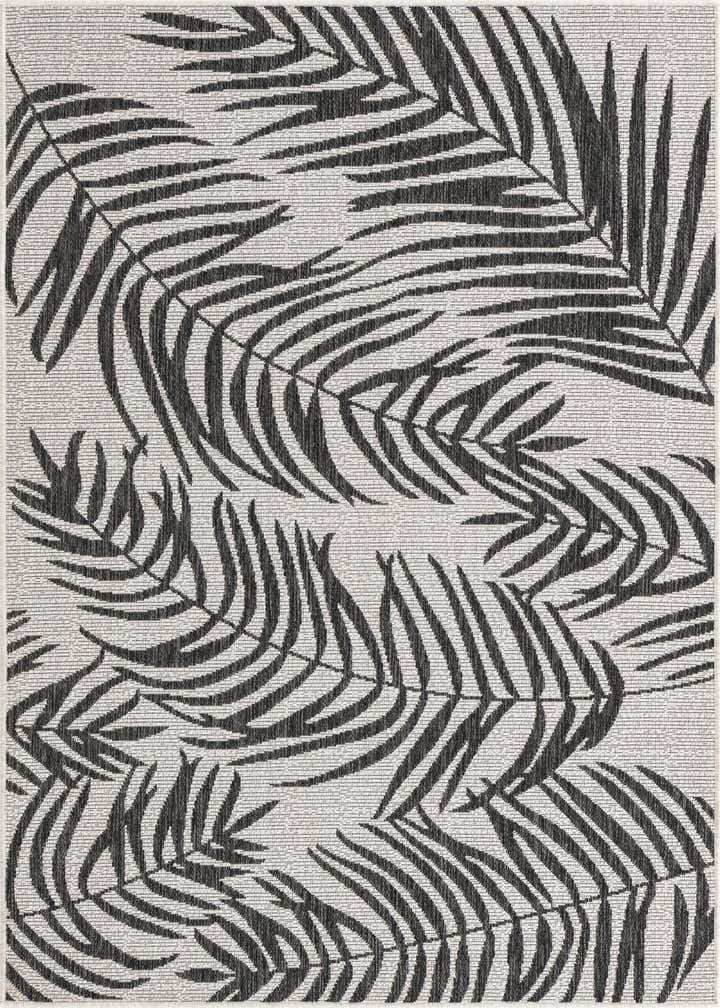 4' x 6' Easy-Clean Botanical Indoor / Outdoor Rug