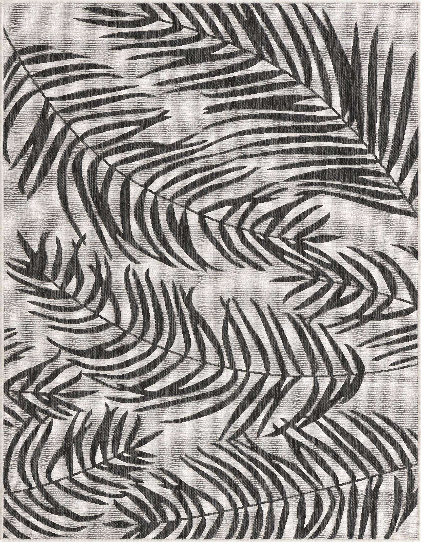 4' x 6' Easy-Clean Botanical Indoor / Outdoor Rug