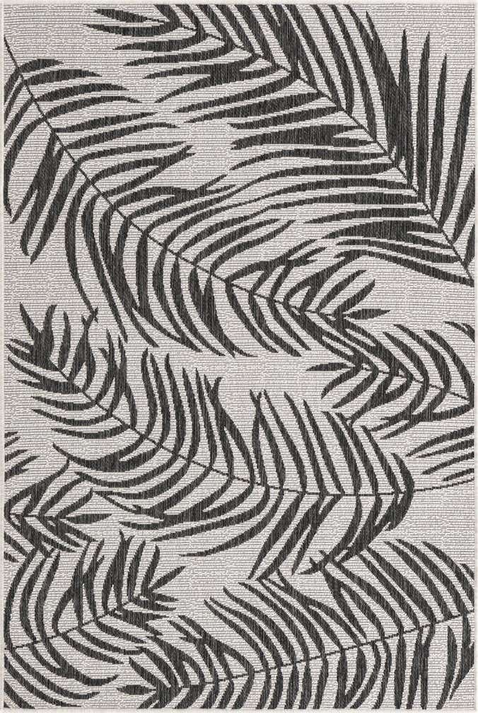 4' x 6' Easy-Clean Botanical Indoor / Outdoor Rug