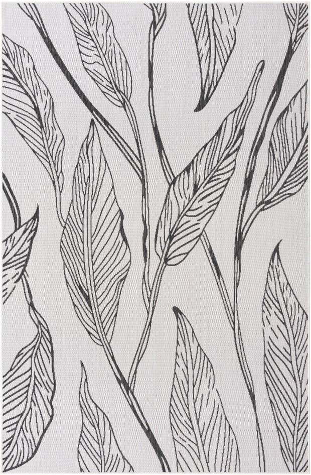 Detail image of 6' x 9' Easy-Clean Botanical Indoor / Outdoor Rug