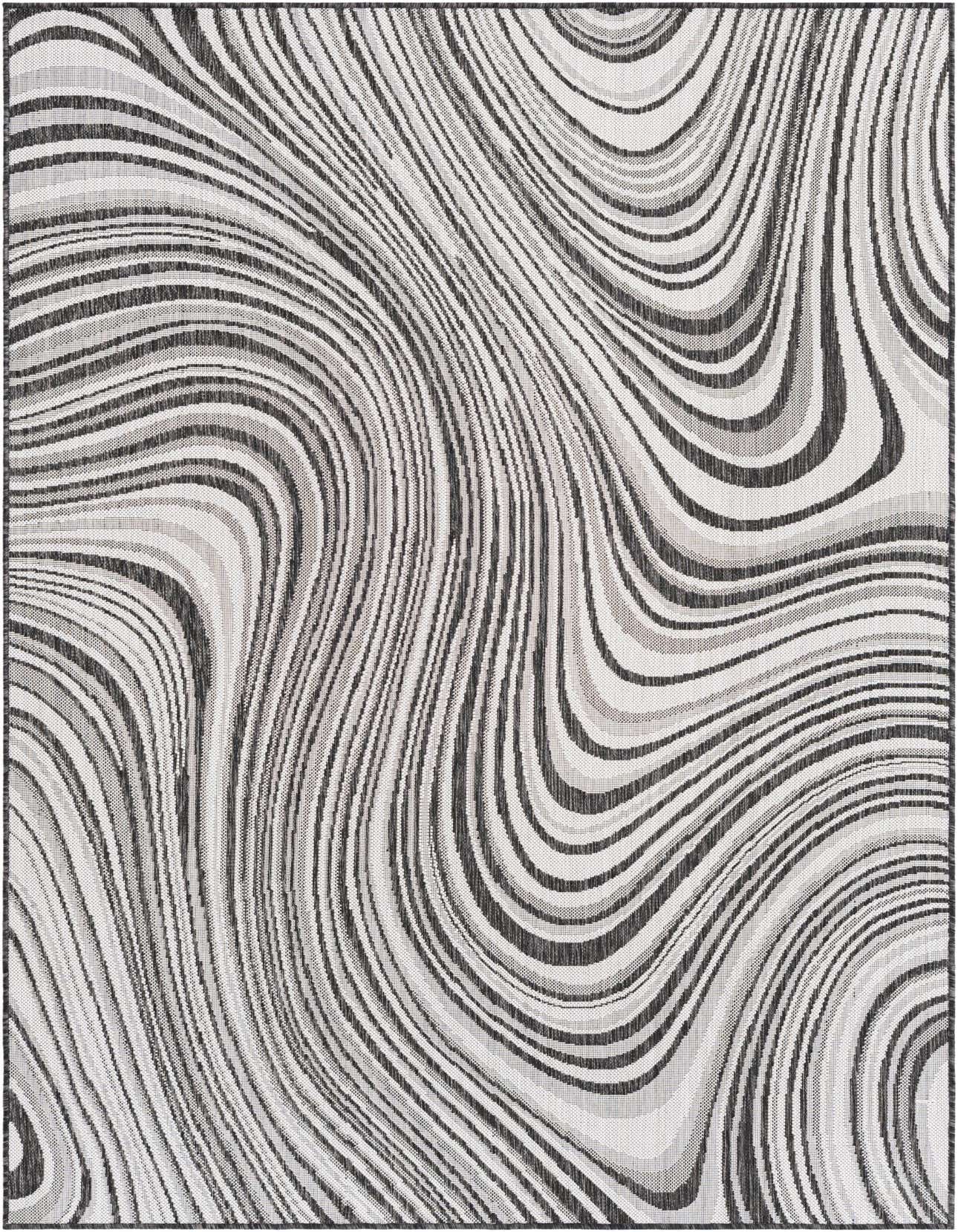 5' 3 x 8' Easy-Clean Modern Indoor / Outdoor Rug
