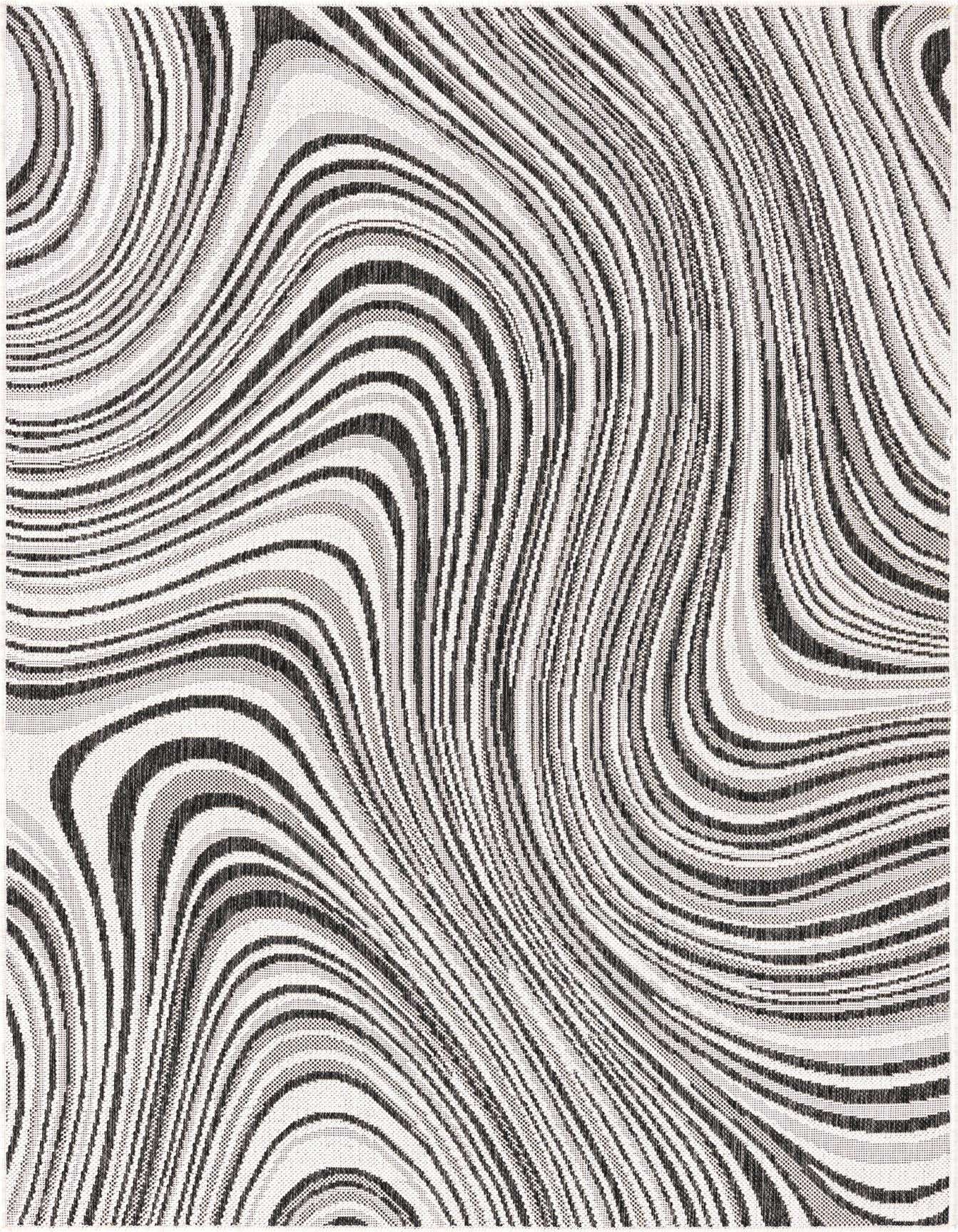 4' x 6' Easy-Clean Modern Indoor / Outdoor Rug
