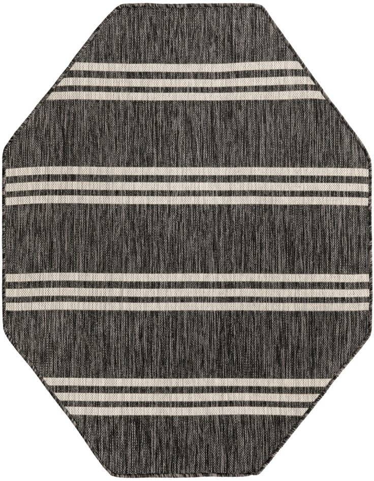 Detail image of 4' x 4' Easy-Clean Jill Zarin Anguilla Indoor / Outdoor Octagon Rug
