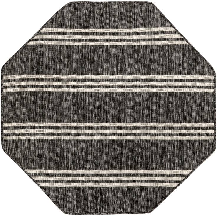 Detail image of 4' x 4' Easy-Clean Jill Zarin Anguilla Indoor / Outdoor Octagon Rug
