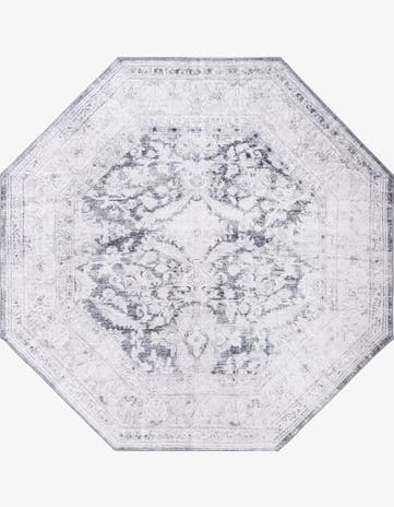 Charcoal Timeless Octagon Rug