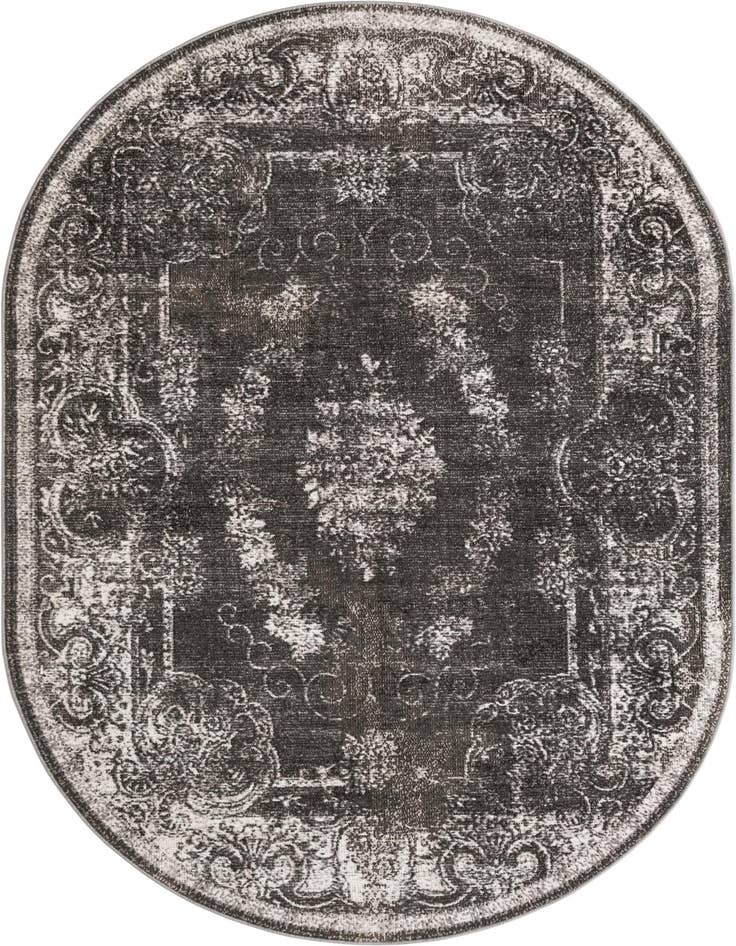 Detail image of 6' 1 x 9' Aarhus Oval Rug