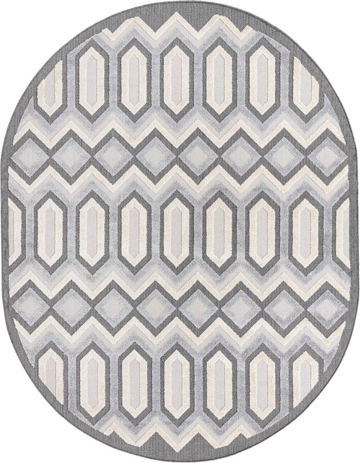 Detail image of 7' 10 x 10' Arlo Oval Rug