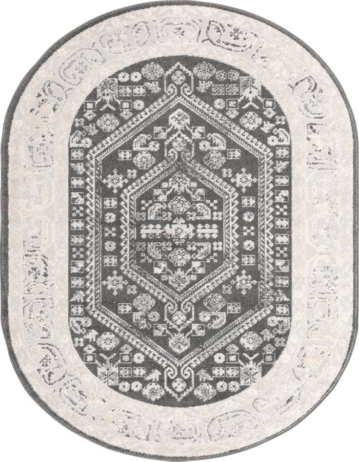 Detail image of 5' x 8' Aurelia Oval Rug