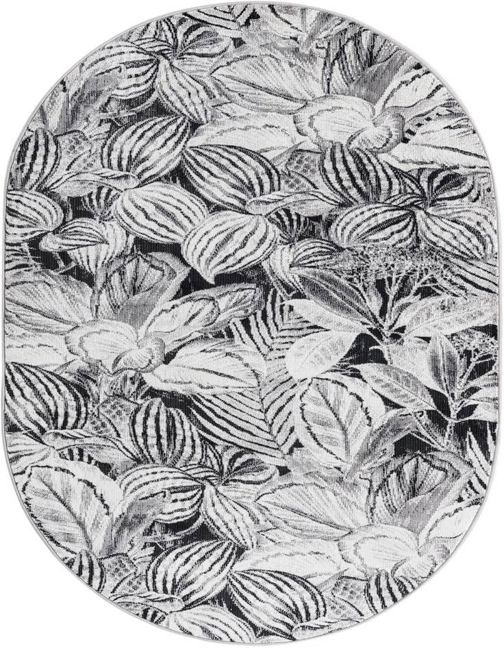 Detail image of 4' x 6' Blossom Oval Rug