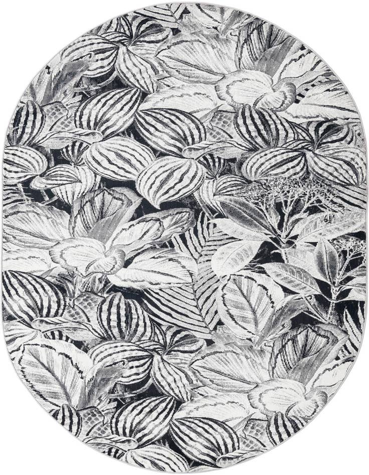 Detail image of 5' 3 x 7' 10 Blossom Oval Rug