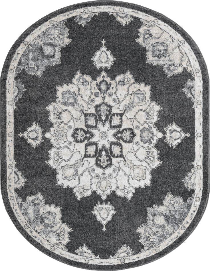 Detail image of 5' x 8' Parker Oval Rug